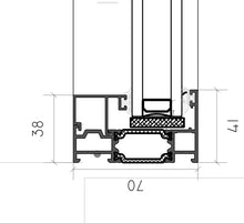 Load image into Gallery viewer, Cortizo Casement Aluminium Fixed Window